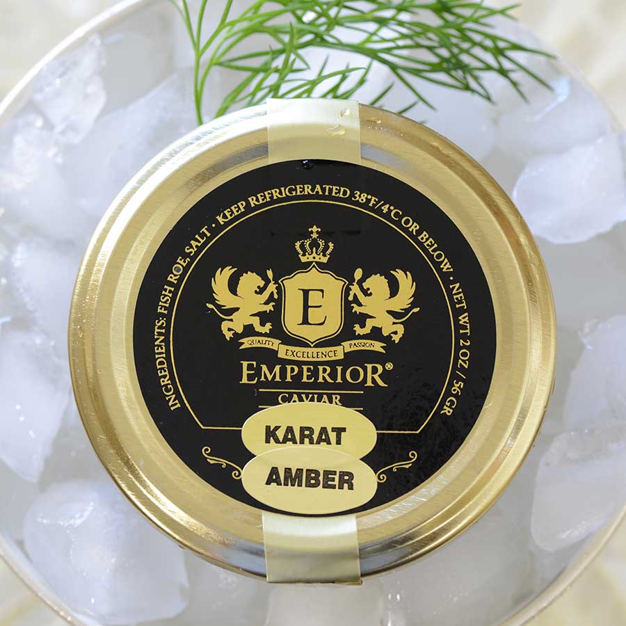 Emperior Osetra Russian Caviar Amber Photo [2]