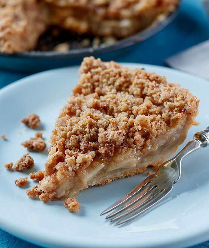 Apple Crumble Pie