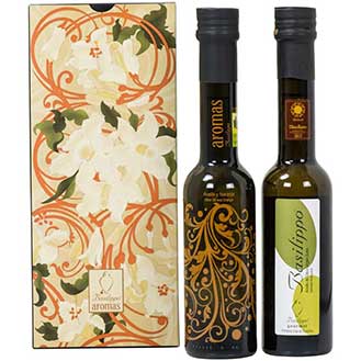 Orange and Arbequina Gourmet Extra Virgin Olive Oil - Gift Set