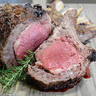 Black Angus Tomahawk Rib Eye Rack