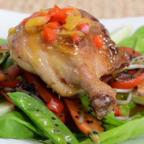 Asian Style Muscovy Duck Legs Recipe Photo [1]